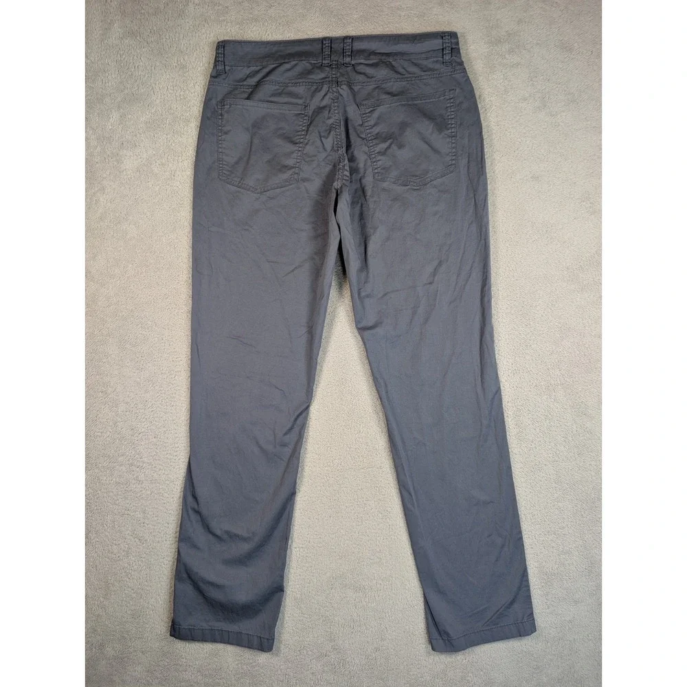Mugsy Cadets Mens 32x30 Slim Fit Chino Pants Grey Blue Stretch Cotton K7PNNY